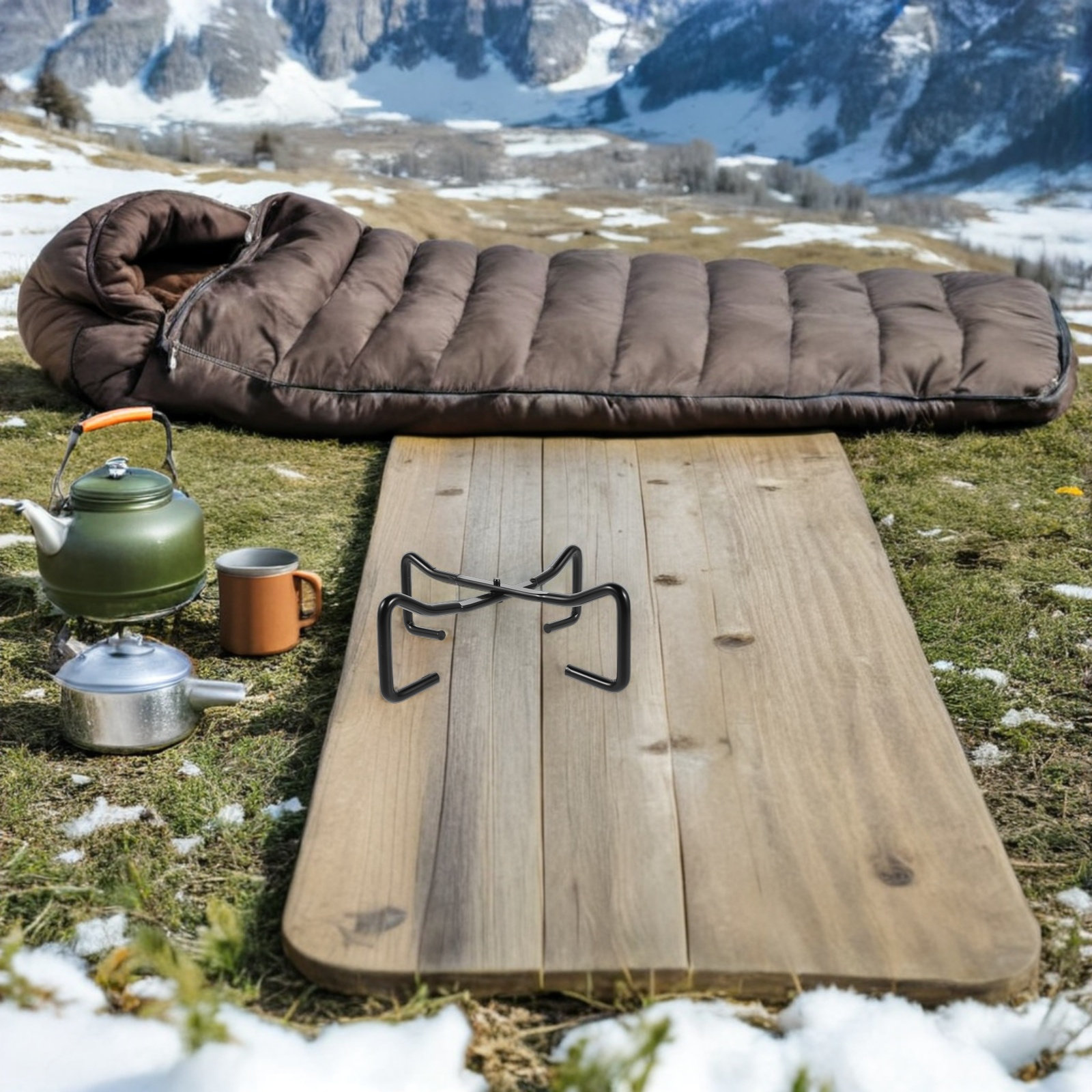 Camp Dutch Oven Cast - Cast Iron Folding Dutch Oven Lid