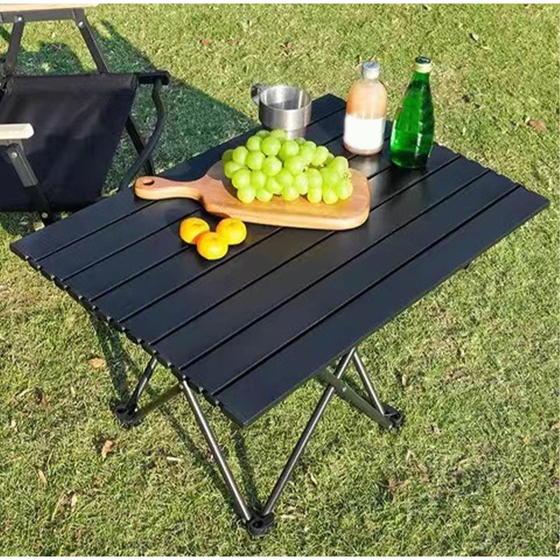 Camping Cooking Table - Portable Egg Roll Folding Camping Table