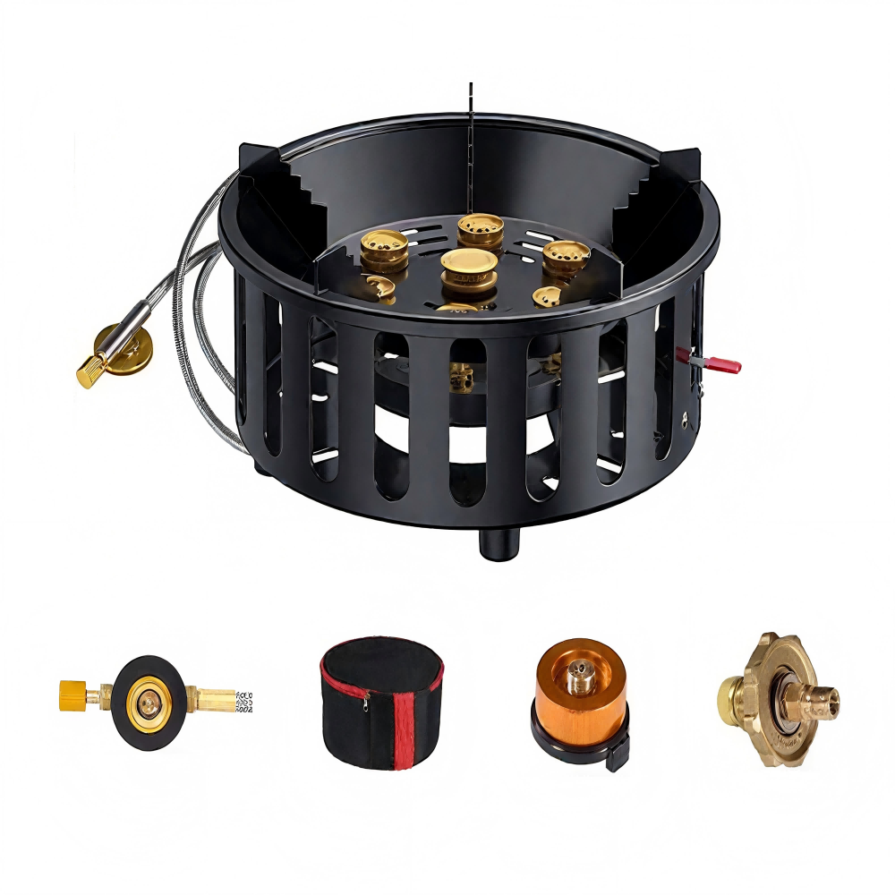 Campfire Cooking - High-Power 7-Core 21000W Portable Camping Stove