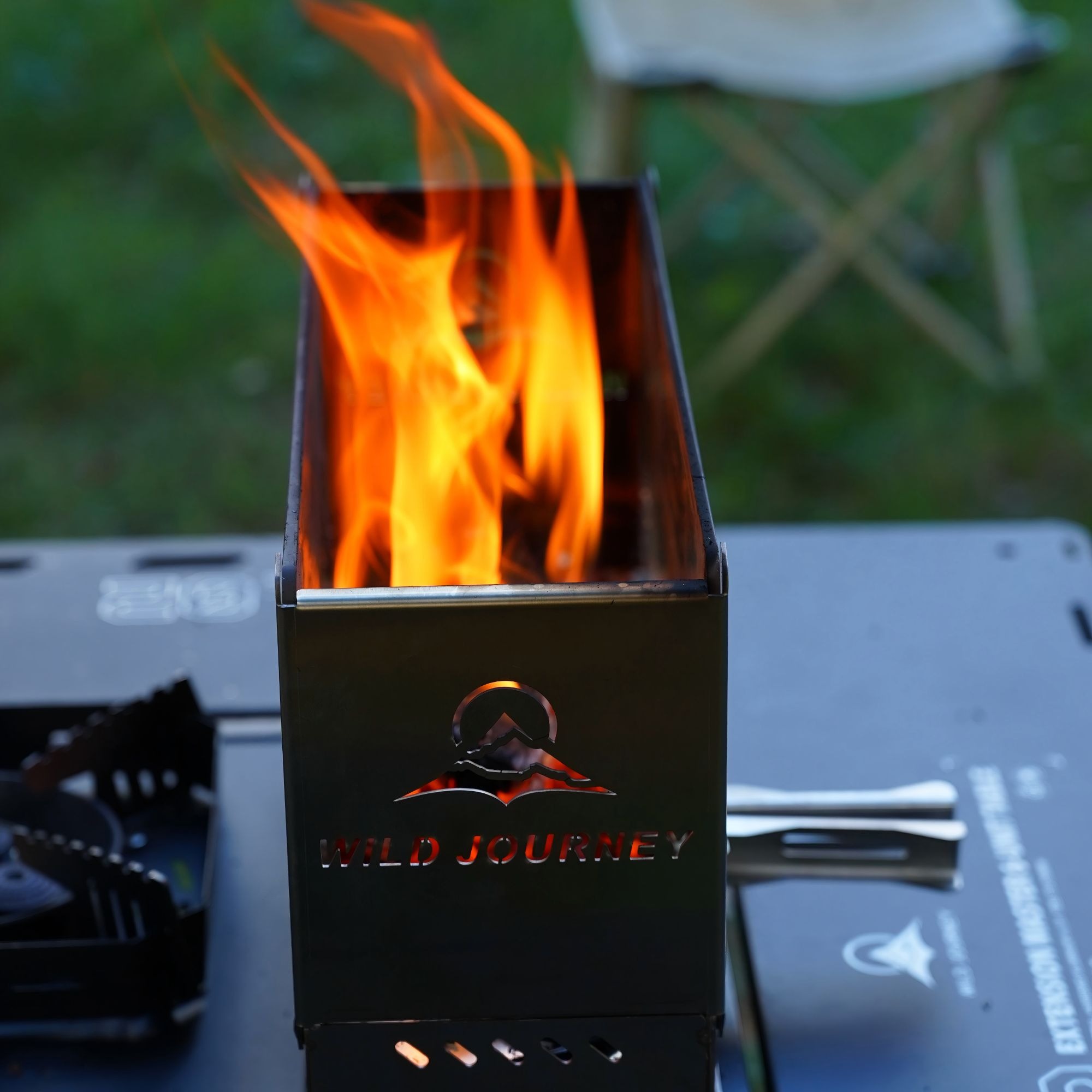 SmiloDon Camping Folding Brazi - Campfire Cooking review and price