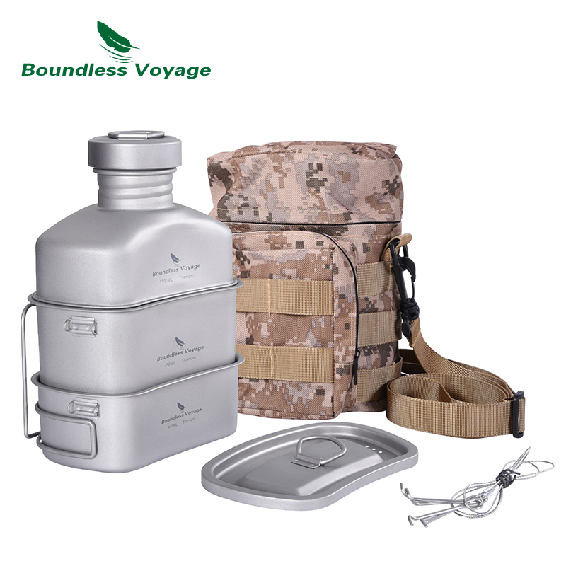 Boundless Voyage Outdoor Milit - Mess Kit Titanium review and price