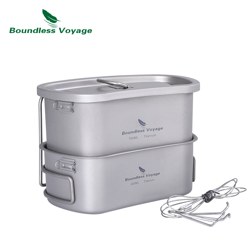 Boundless Voyage Outdoor Milit - Mess Kit Titanium review and price
