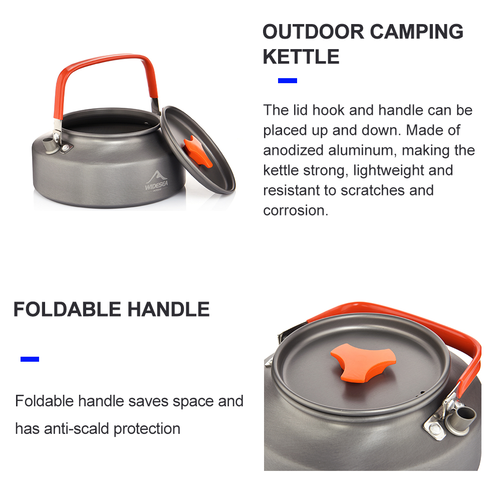 Widesea 1.1L 2L1.5L Camping Wa - Camping Cooking Ware review and price