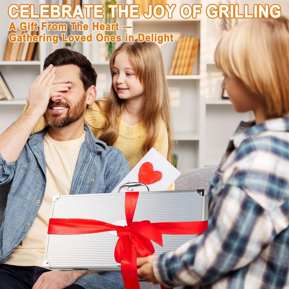 26Pcs BBQ Grill Accessories in - Meat Thermometer Camp review and price