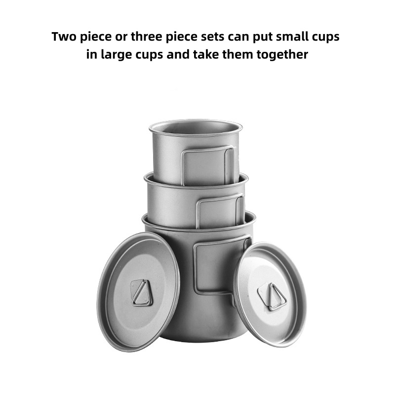 Titanium Camping Mug with Fold - Camping Cooking Handle review and price
