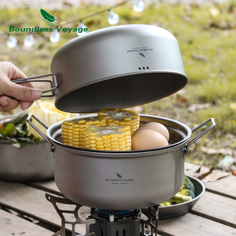 Boundless Voyage Titanium Stea - Mess Kit Titanium review and price