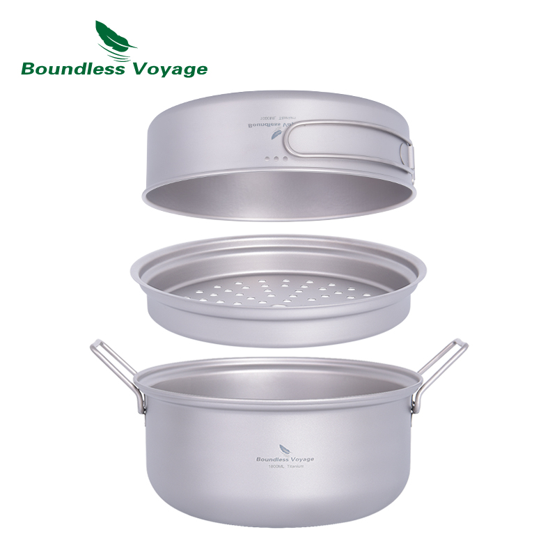 Boundless Voyage Titanium Stea - Mess Kit Titanium review and price