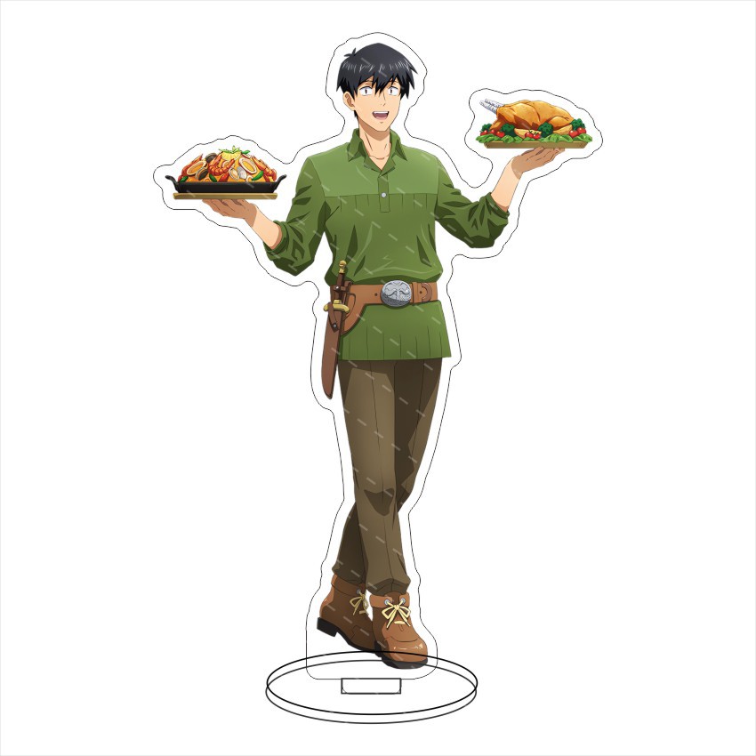 16CM Anime Acrylic Stand Campf - Campfire Cooking With My Absurd Skill review and price