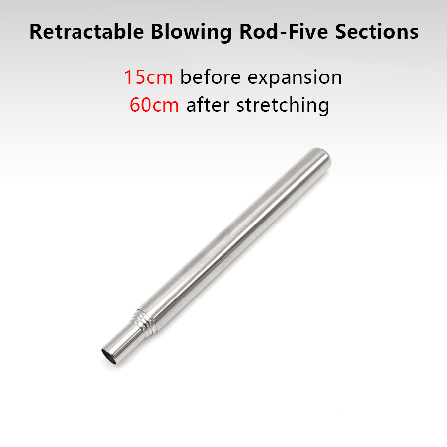 Stainless Steel Blowpipe Pocke - Campfire Cooking review and price