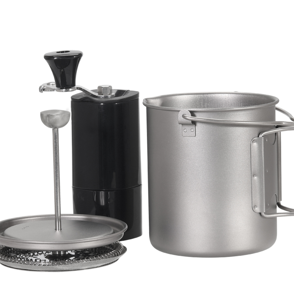 Lixada 750ml Titanium Coffee C - Mess Kit Titanium review and price