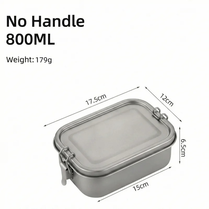 Stainless Steel Lunch Box With - Mess Kit Titanium review and price
