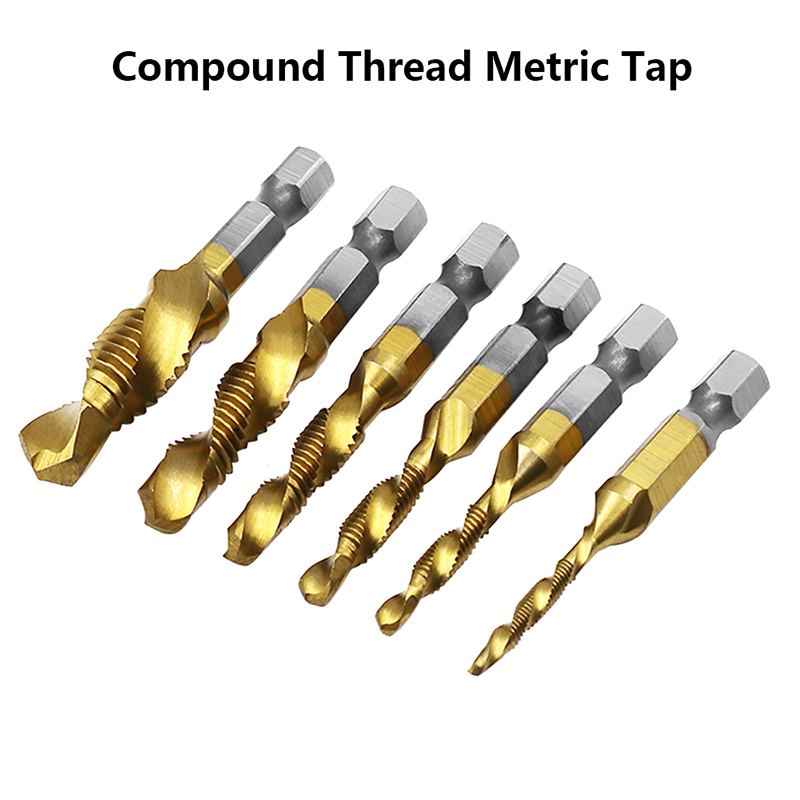 Hex Shank HSS Screw Thread Met - Mess Kit Titanium review and price