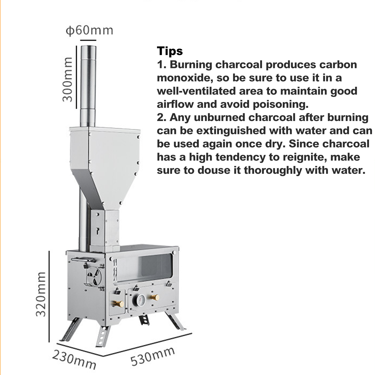 Portable Pellet Stove with Ove - Van Camping Cooking review and price