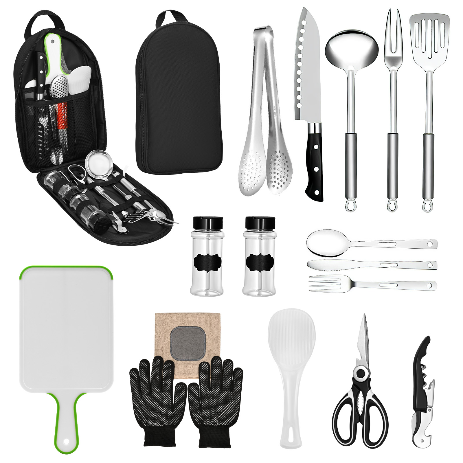 16 Piece Camping Cooking Utens - Camping Cooking Must Haves review and price