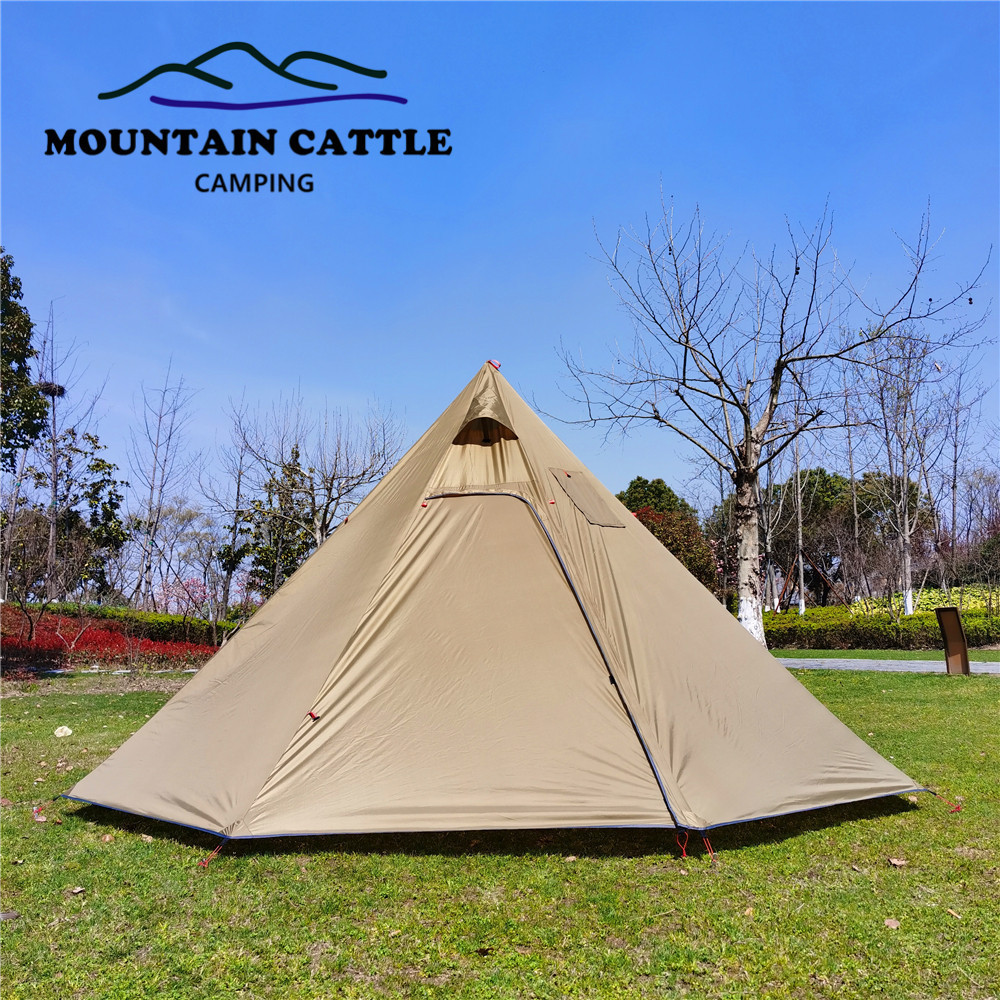 2-3 Person Winter Pyramid Tent - Camping Cooking Tent review and price