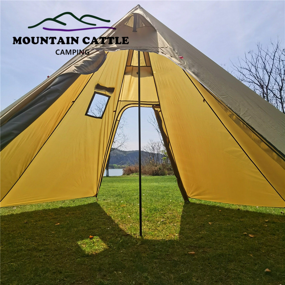 2-3 Person Winter Pyramid Tent - Camping Cooking Tent review and price