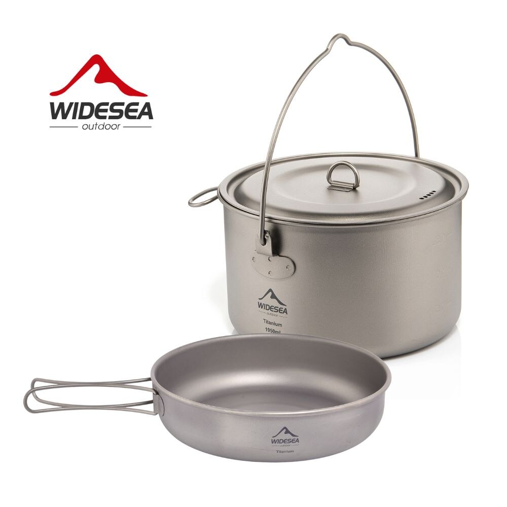 Widesea Camping Tableware Tita - Mess Kit Titanium review and price