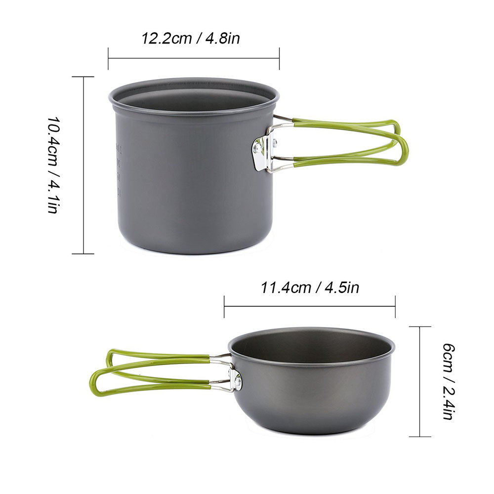 Ultralight Camping Pots Cookwa - Camping Cooking Ware review and price