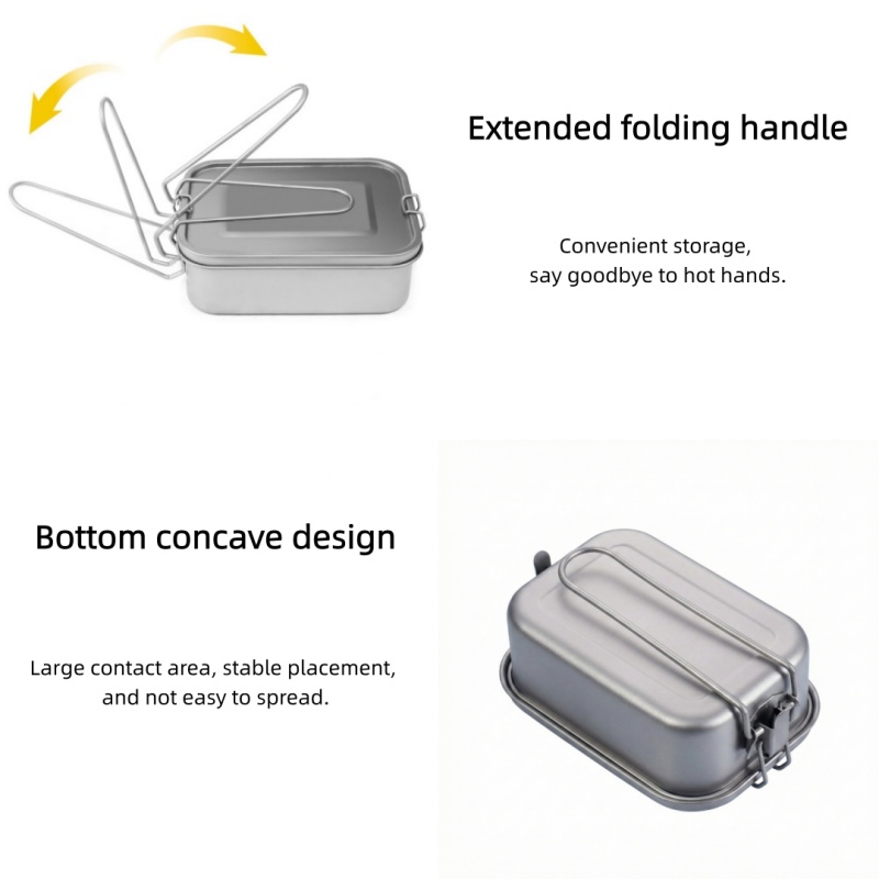 Titanium Lunch Box with Lid an - Mess Kit Titanium review and price