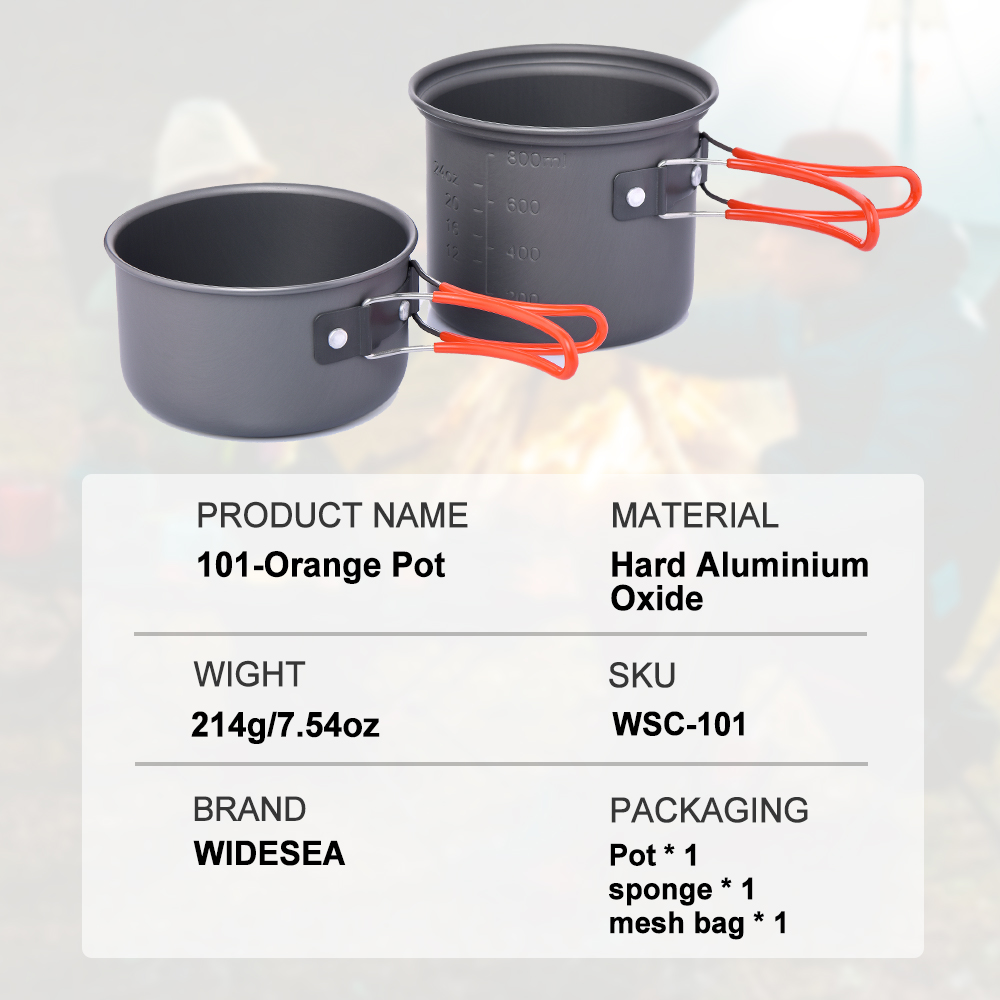 Widesea camping tableware outd - Camping Cooking And Eating Set review and price