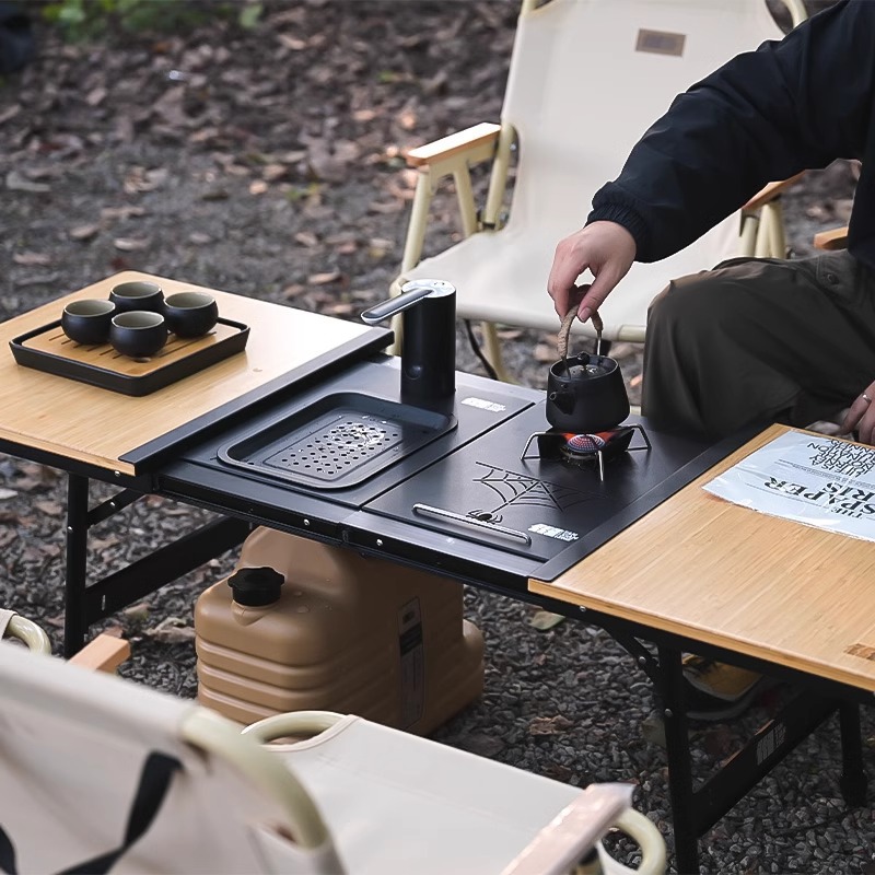 Aluminum IGT Camping Table, He - Camping Outdoor Cooking Table review and price