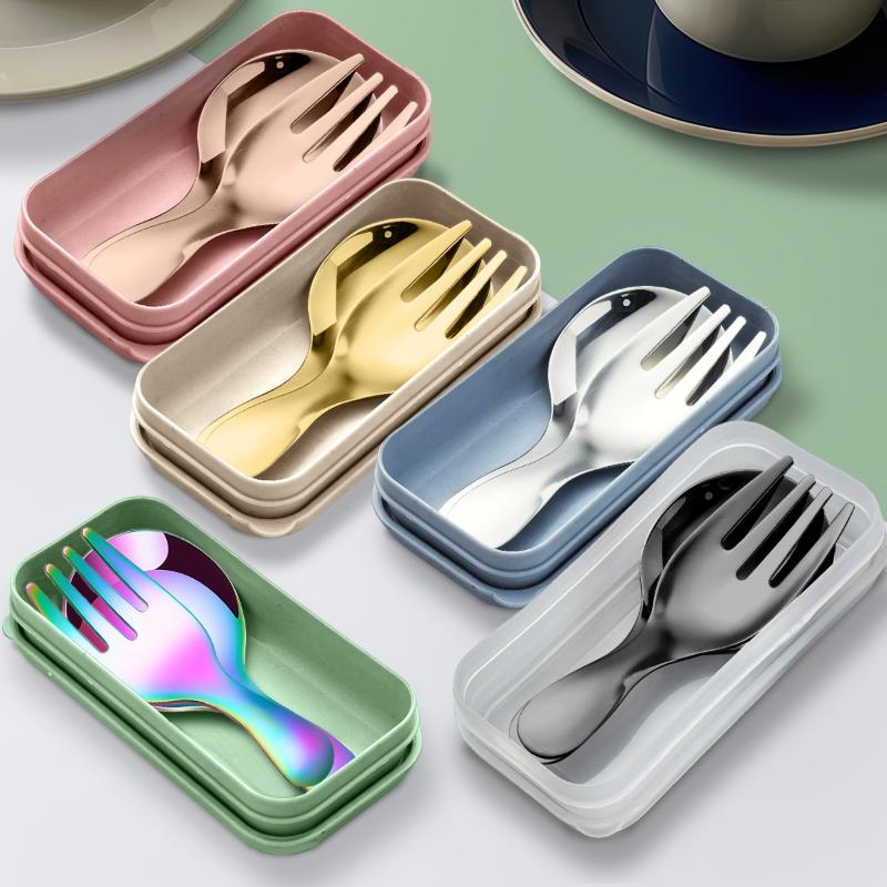 Stainless Steel Portable Spoon - Camping Cooking And Eating Set review and price