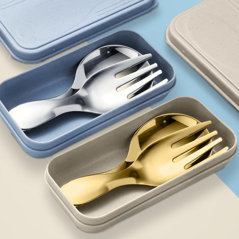Stainless Steel Portable Spoon - Camping Cooking And Eating Set review and price
