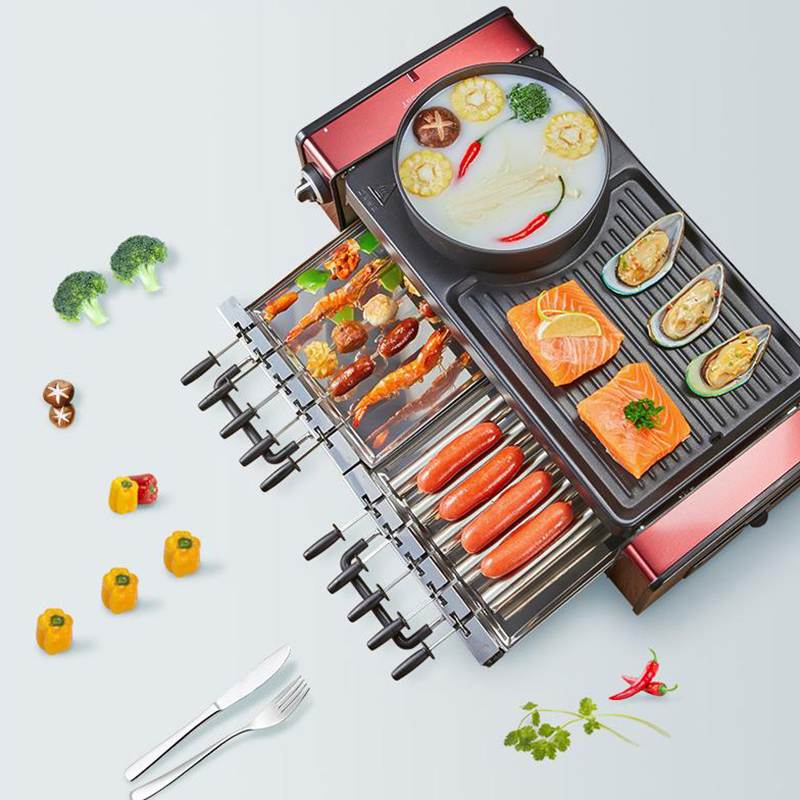 Electric Grill Camping Hot Pot - Camping Cooking Hot Plate review and price
