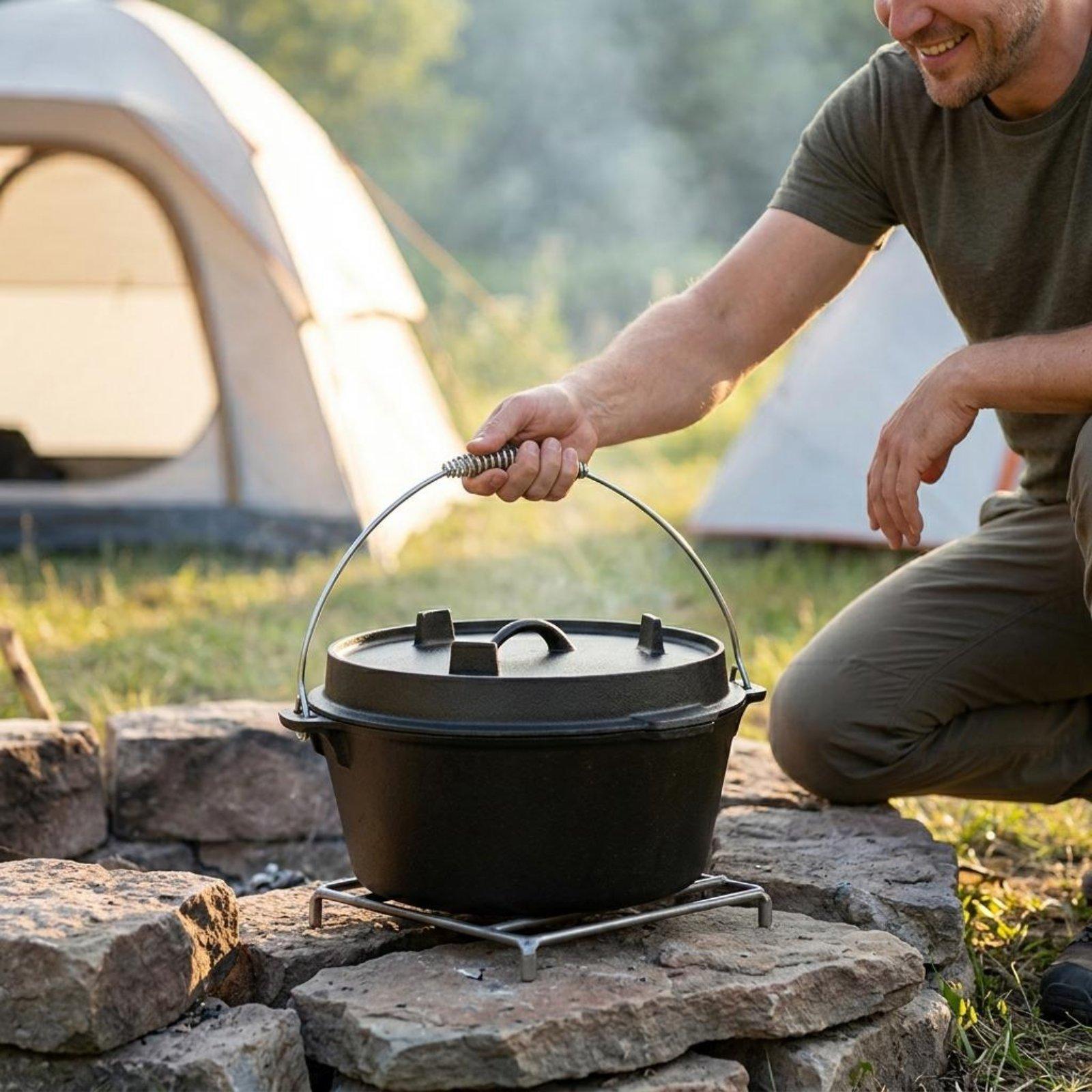 Outdoor Cast Iron Dutch Oven U - Camp Dutch Oven Cast review and price