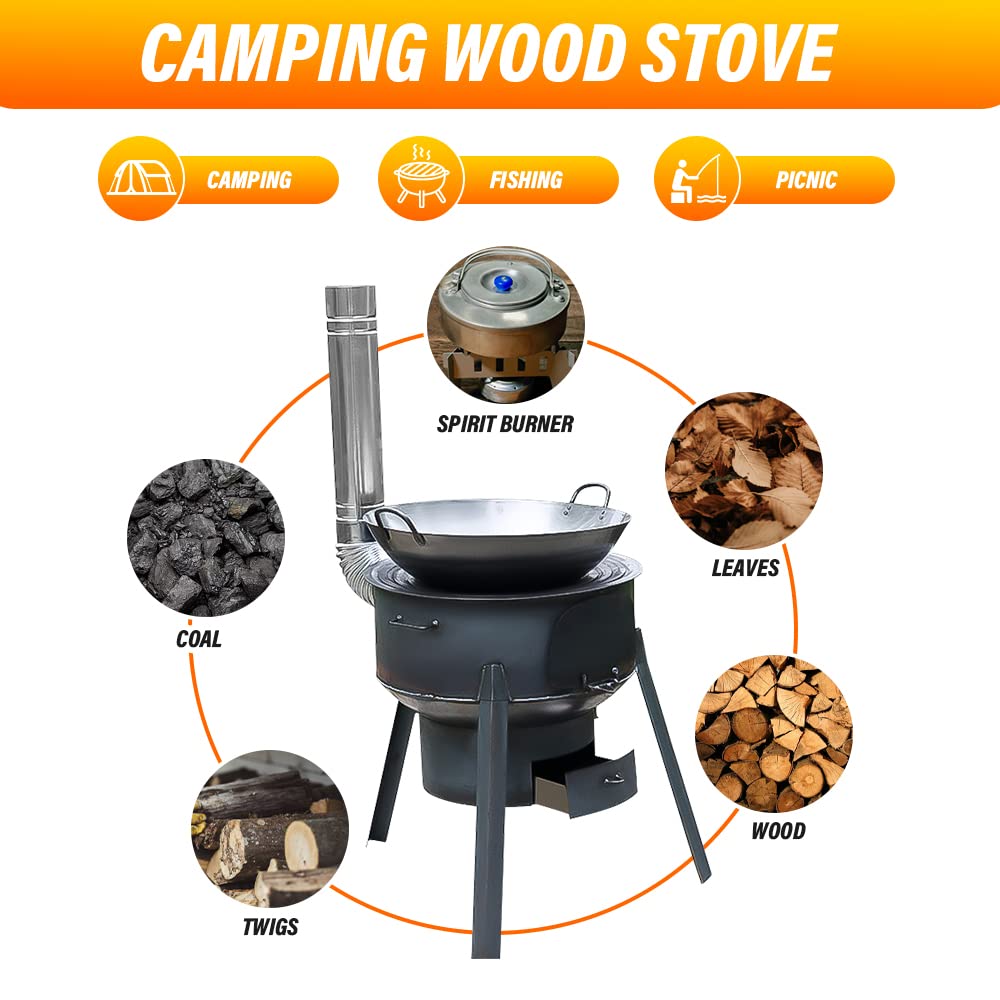 58cm Portable Detachable Outdo - Camping Cooking Hot Plate review and price