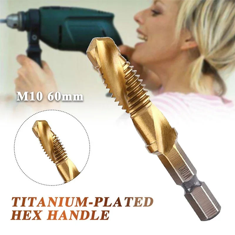 6PCS Metric Titanium Drill Tap - Mess Kit Titanium review and price