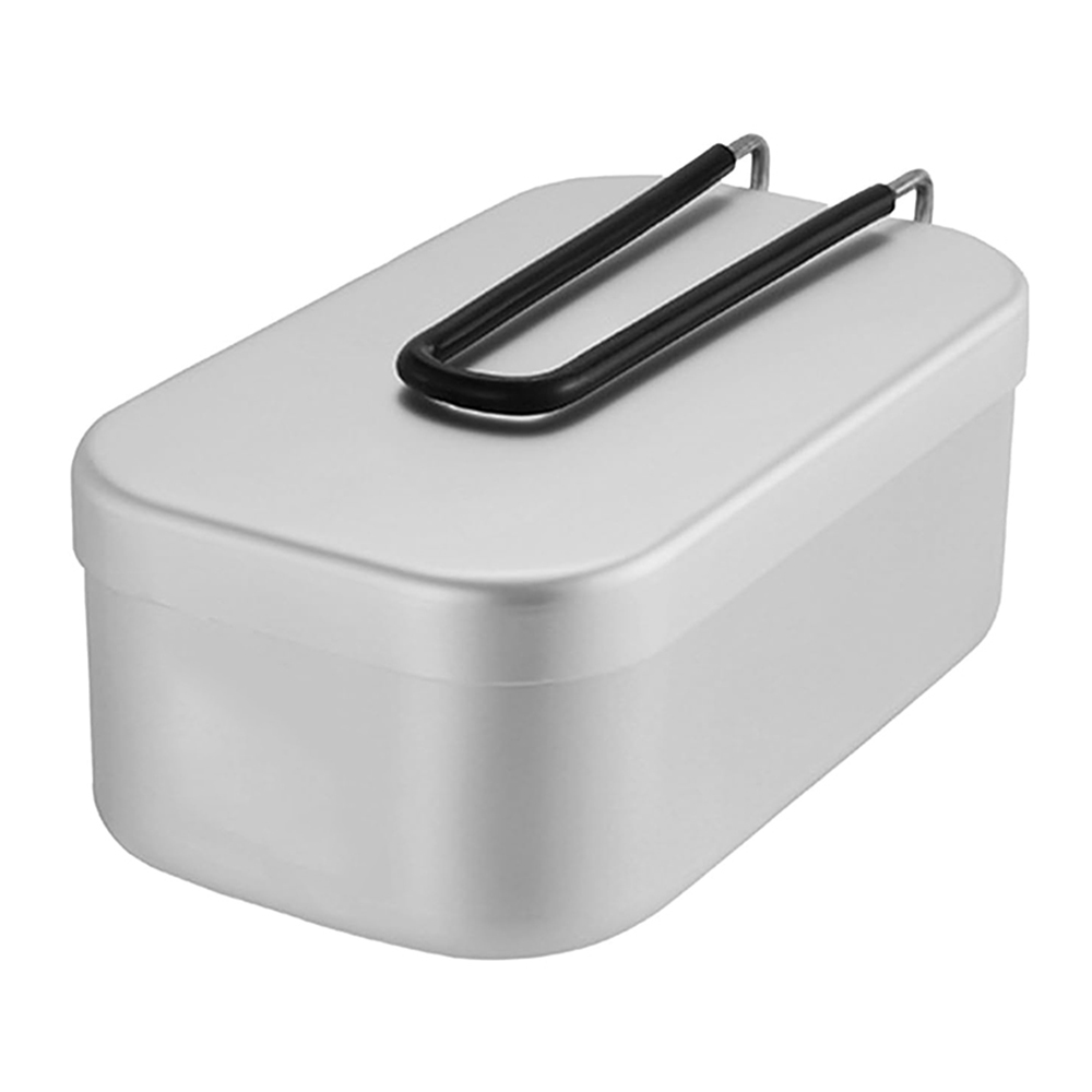 800ML Aluminum Lunch Boxes Out - Camping Cooking Handle review and price