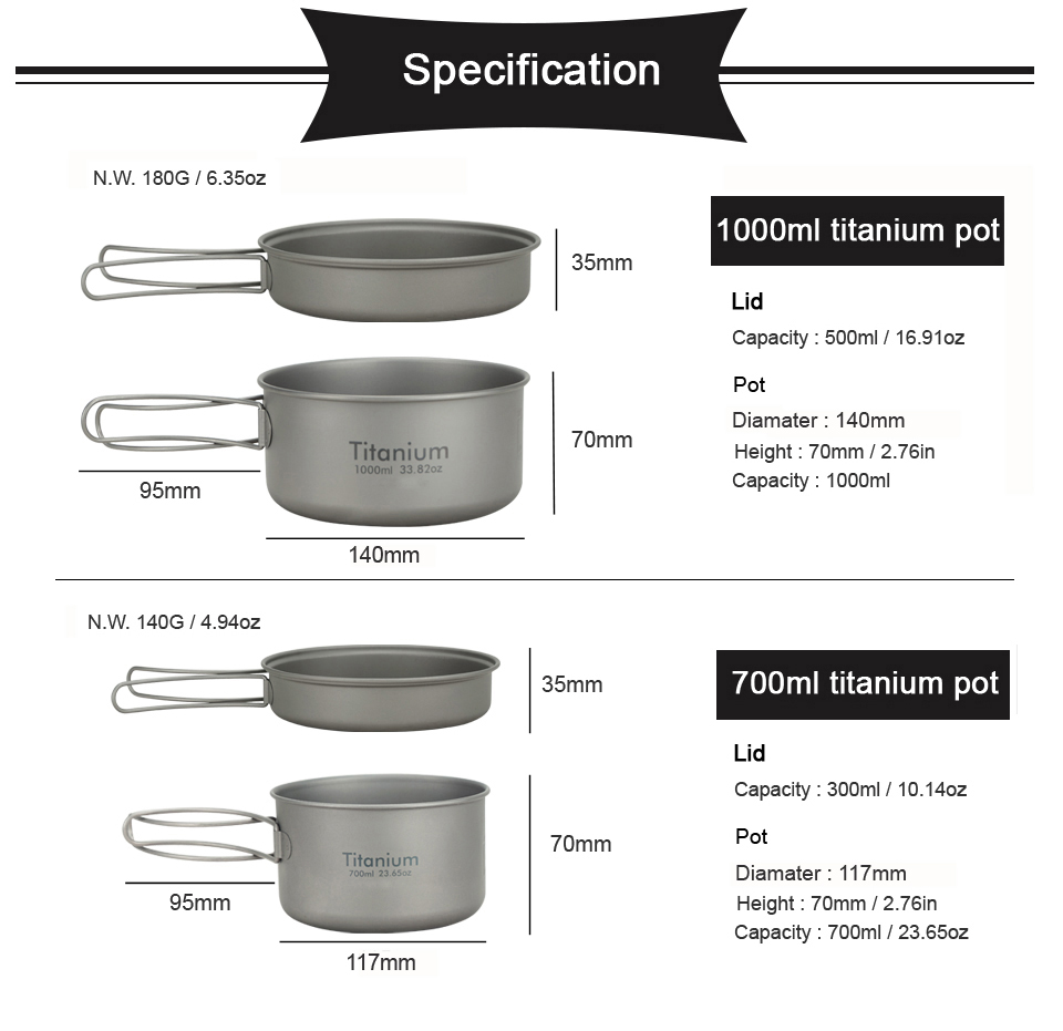 APG Ultralight Titanium Pan Ou - Mess Kit Titanium review and price