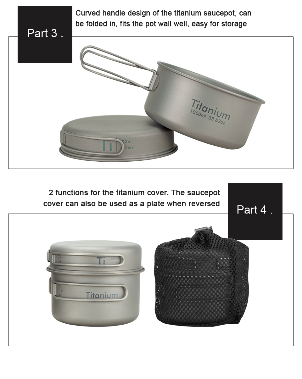 APG Ultralight Titanium Pan Ou - Mess Kit Titanium review and price
