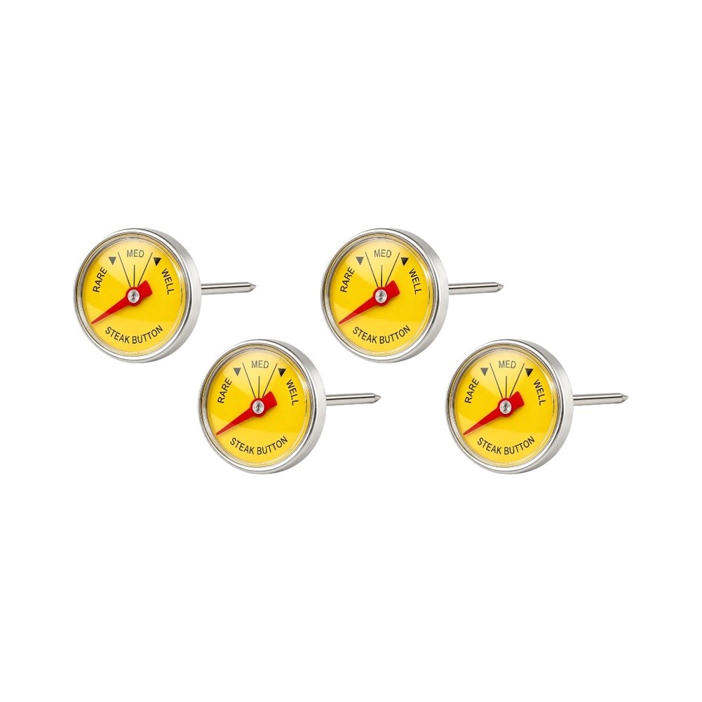 4 Pack Stainless Steel Meat Th - Meat Thermometer Camp review and price