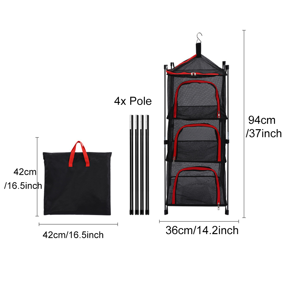 Camping Storage Drying Net 3 L - Camping Outdoor Cooking Table review and price