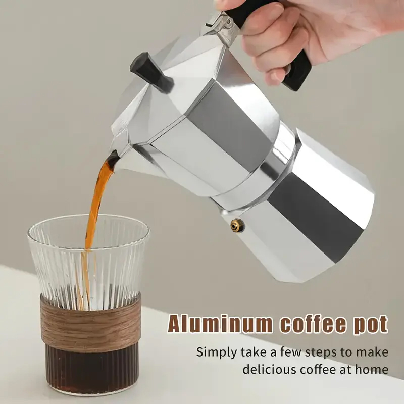Classic Aluminum Moka Pot 50-3 - Camping Cooking Accessories review and price