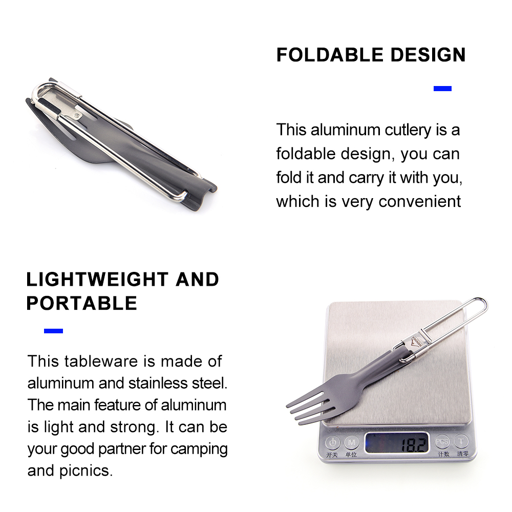 Widesea Camping Aluminum Spoon - Camping Cooking And Eating Set review and price