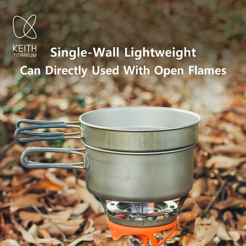 KEITH Pure Titanium 2-Piece Co - Mess Kit Titanium review and price
