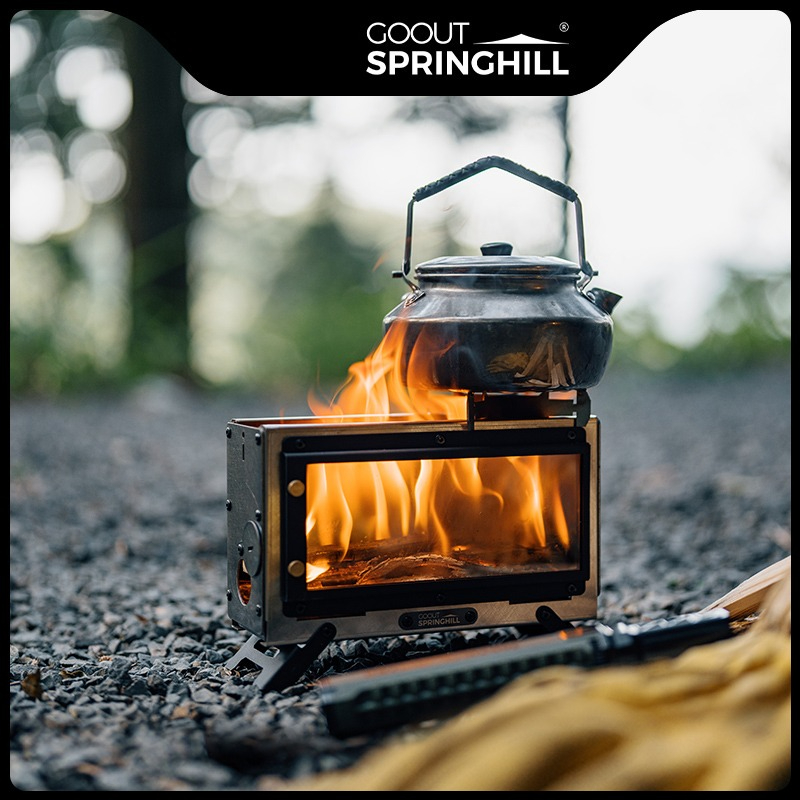 Goout Springhill Wood Stove Po - Campfire Cooking review and price