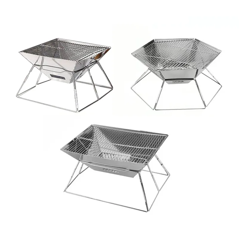 Portable Folding Carbon BBQ Gr - Camping Cooking Must Haves review and price