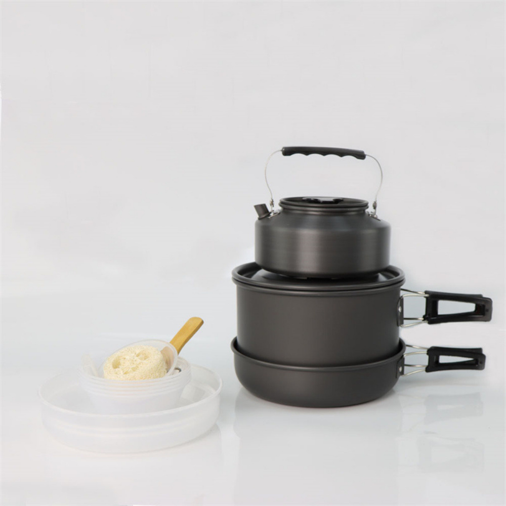 Outdoor large cooking set, 2-4 - Camping Cooking Pot Large review and price