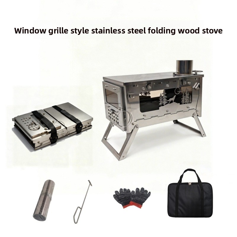 Stainless Steel Foldable Porta - Camping Cooking Tent review and price