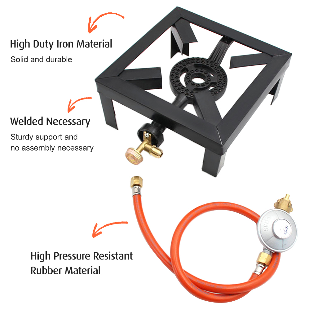 Tomshoo 8KW Gas Boiling Ring C - Campfire Cooking review and price