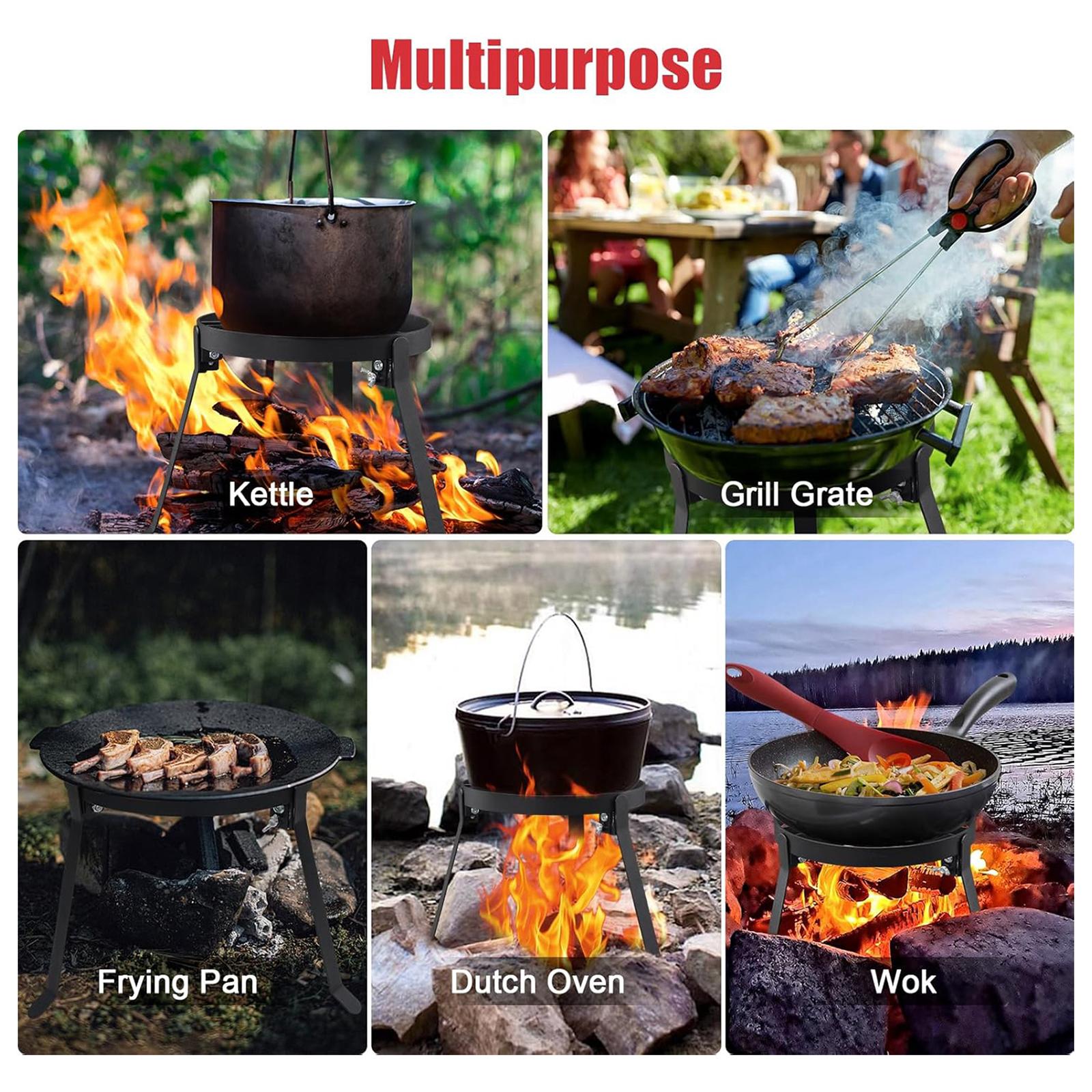 Foldable Cooking Campfire Trip - Campfire Cooking review and price