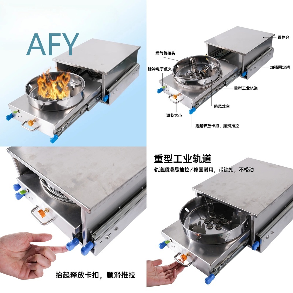 RV Gas Stove for Car Camper Va - Van Camping Cooking review and price