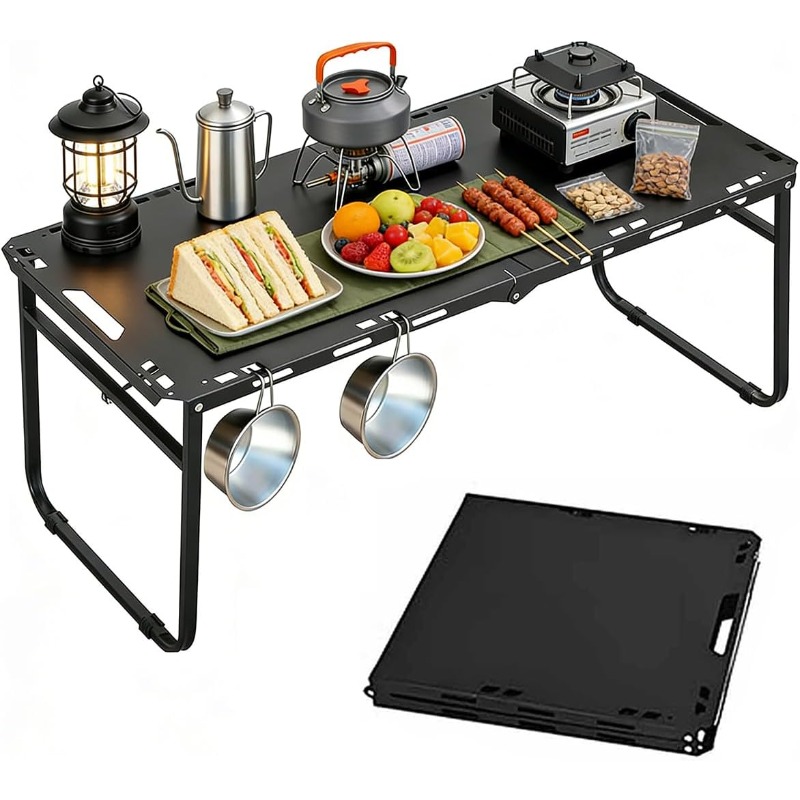 Camping Table Adjustable Foldi - Camping Outdoor Cooking Table review and price