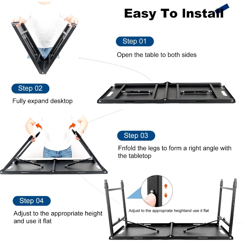 Camping Table Adjustable Foldi - Camping Outdoor Cooking Table review and price