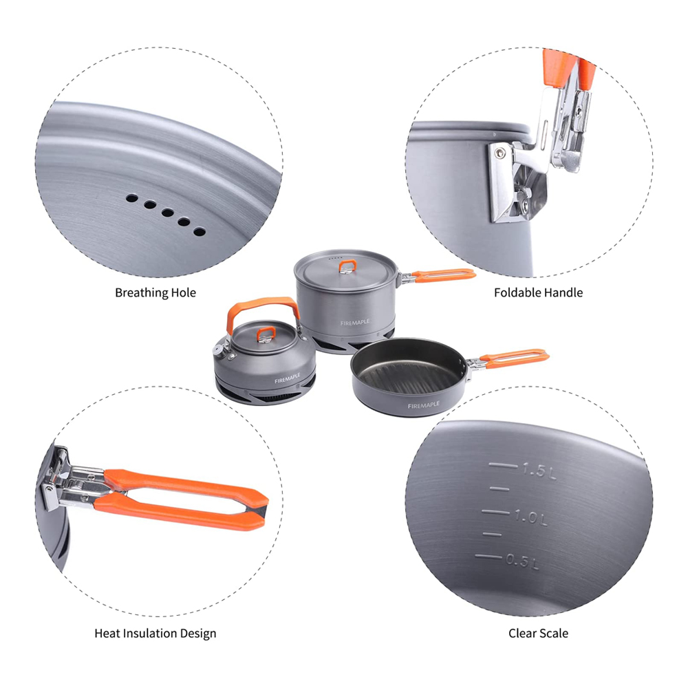 Fire Maple Camping Cookware Ut - Campfire Cooking review and price