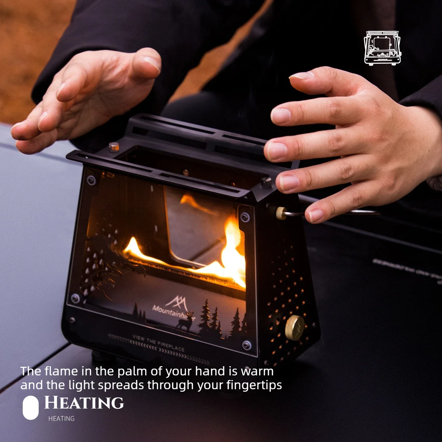 MOUNDAINHIKER Stainless Steel  - Campfire Cooking review and price